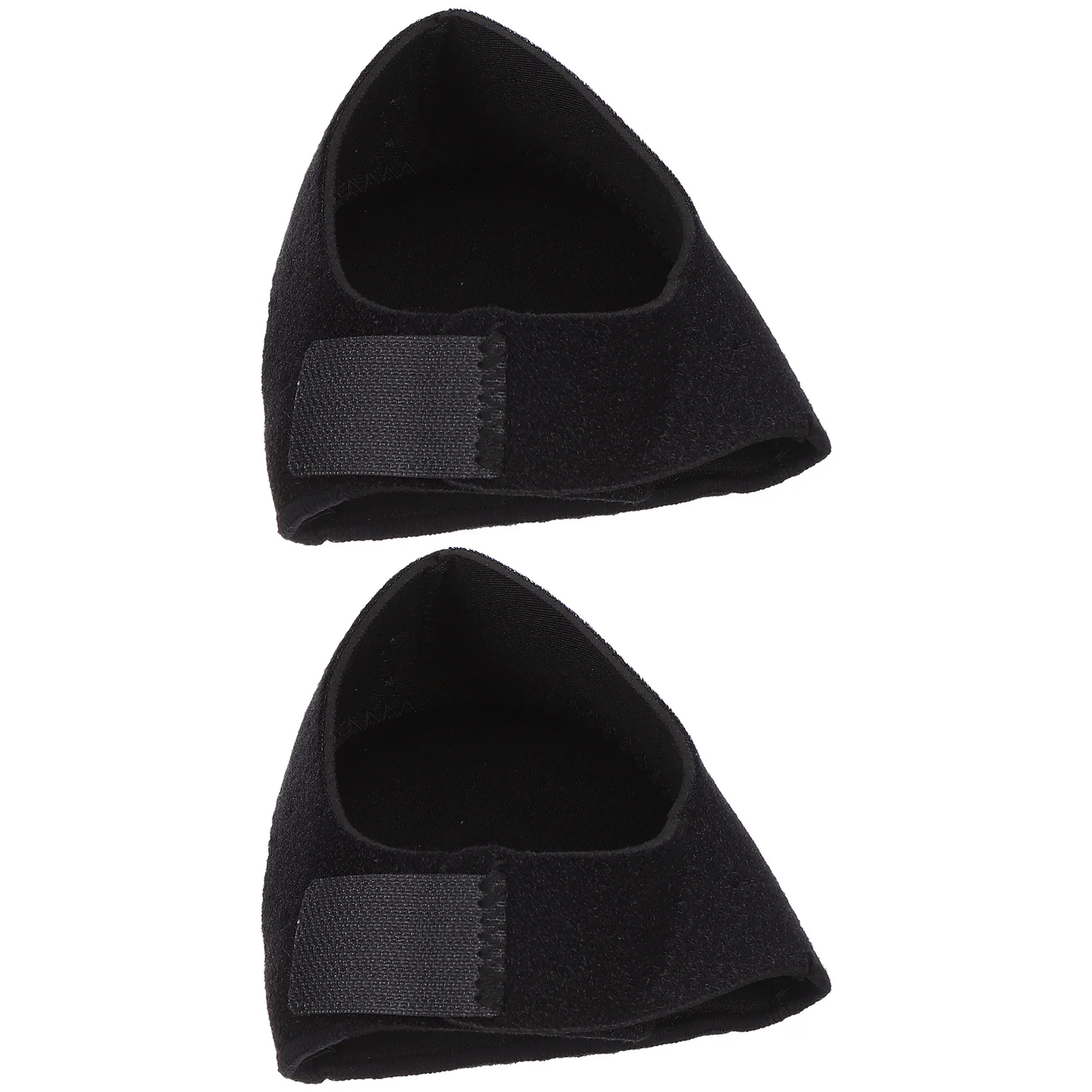 1 Pair Non-Slip Heel Protective Covers Breathable Shock-Absorbing Heel Pads For Pain Relief Elastic Support Foot Care Tool