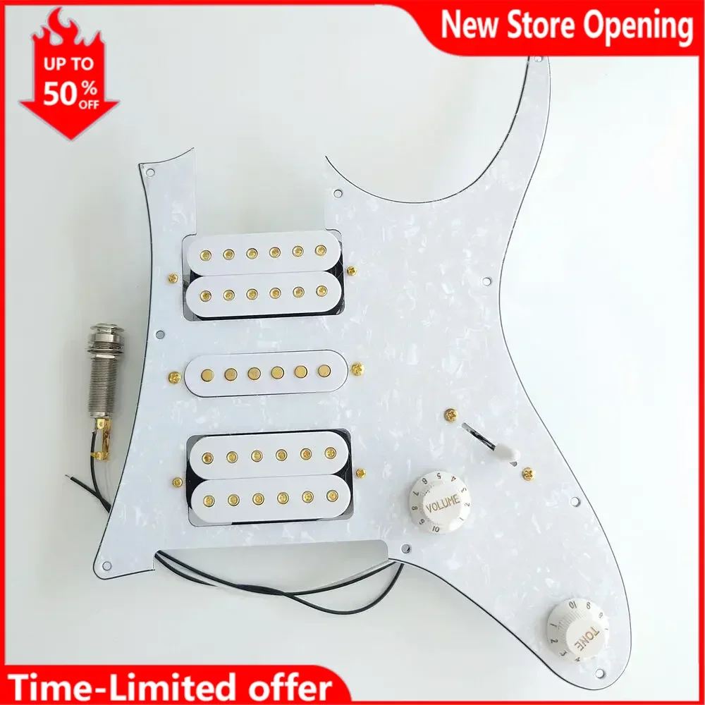 

HSH Prewired Loaded Pickguard Set HSH Pickups Set for RG Electric Guitars Replacement Parts