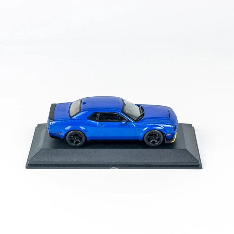 دييكاست الأصلي 1:43 مقياس SRT شيطان سبيكة نموذج محاكاة الديكور الهوايات الهدايا التذكارية جمع عرض ثابت