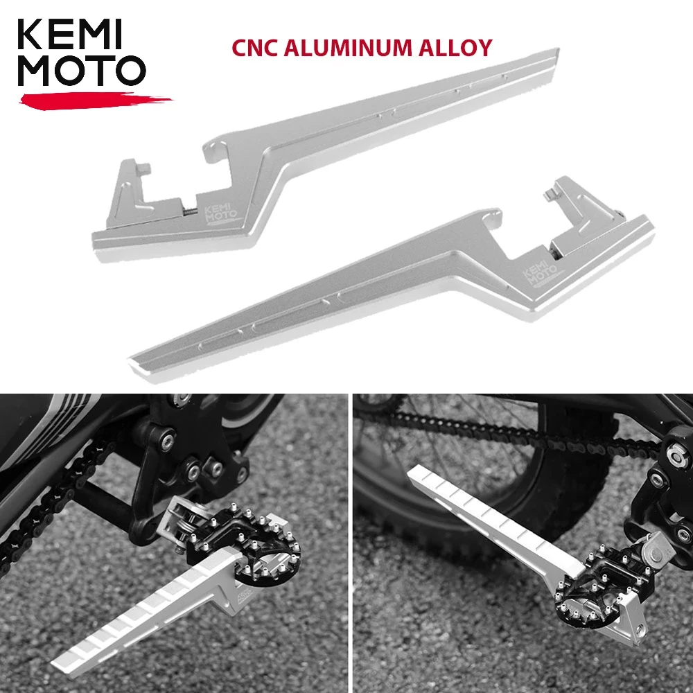 

Dirt Bike Foot Pegs Passenger Extender Footpegs Footrest CNC Aluminum Alloy Motorcycle Motocross Dirt Bike Off-Road Accessories