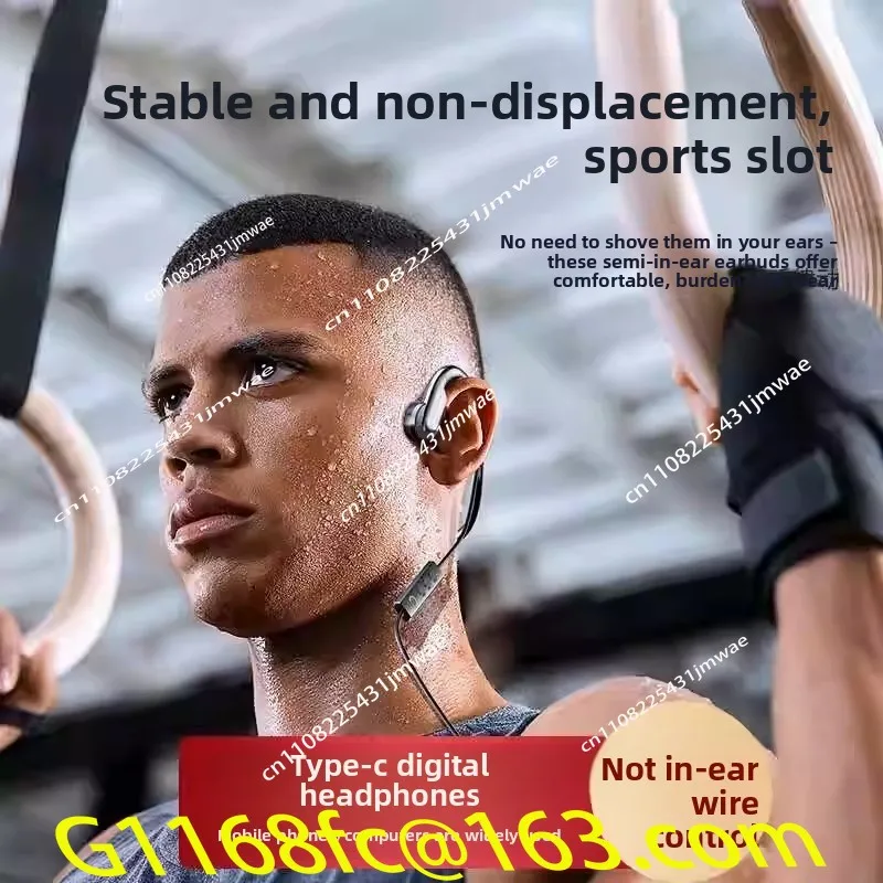 Hot Selling Professional Bone Conduction Wired Non in Ear Hanging Headphones