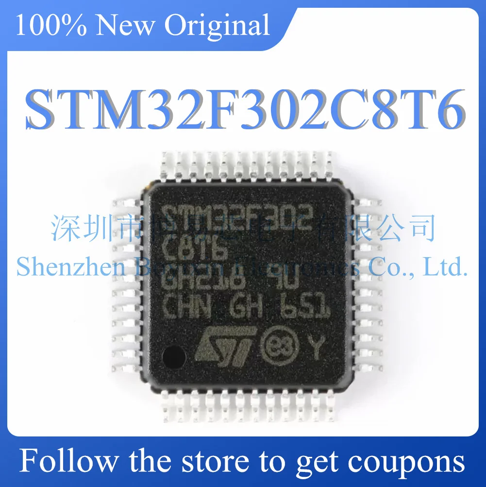 

Новый STM32F302C8T6. Оригинальный товар. Цвет