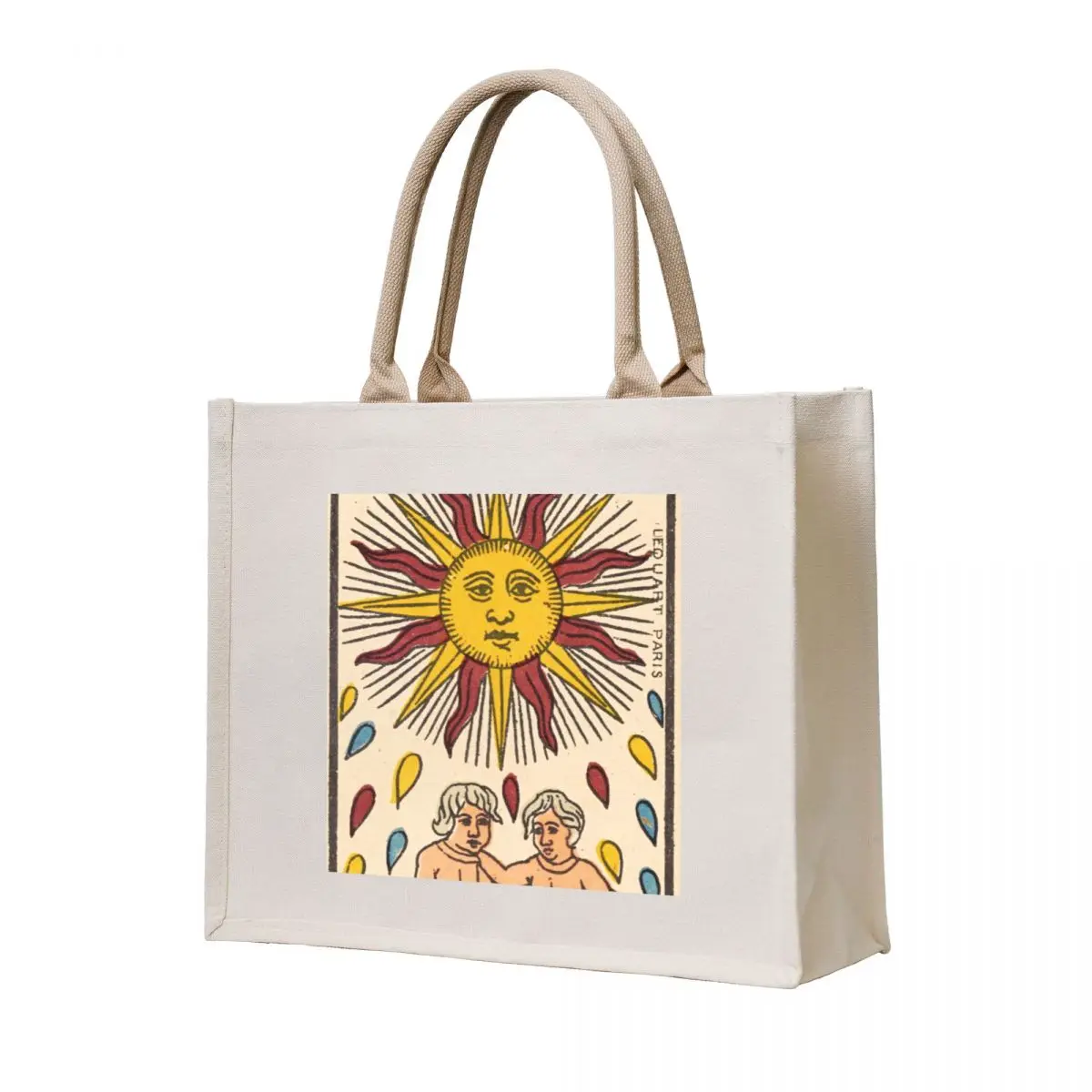 

Vintage Le Soleil Tarot Card Tote Bag Women's bag Custom bag bags luxury women