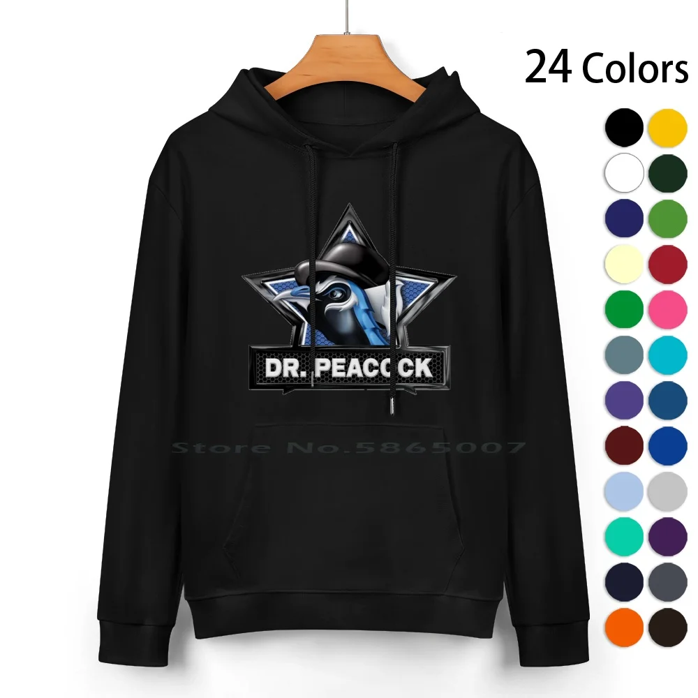 

Peacock Pure Cotton Hoodie Sweater 24 Colors Dr Peacock Dj Logo Hardstyle Hardcore Frenchcore Dominator Hard Bass