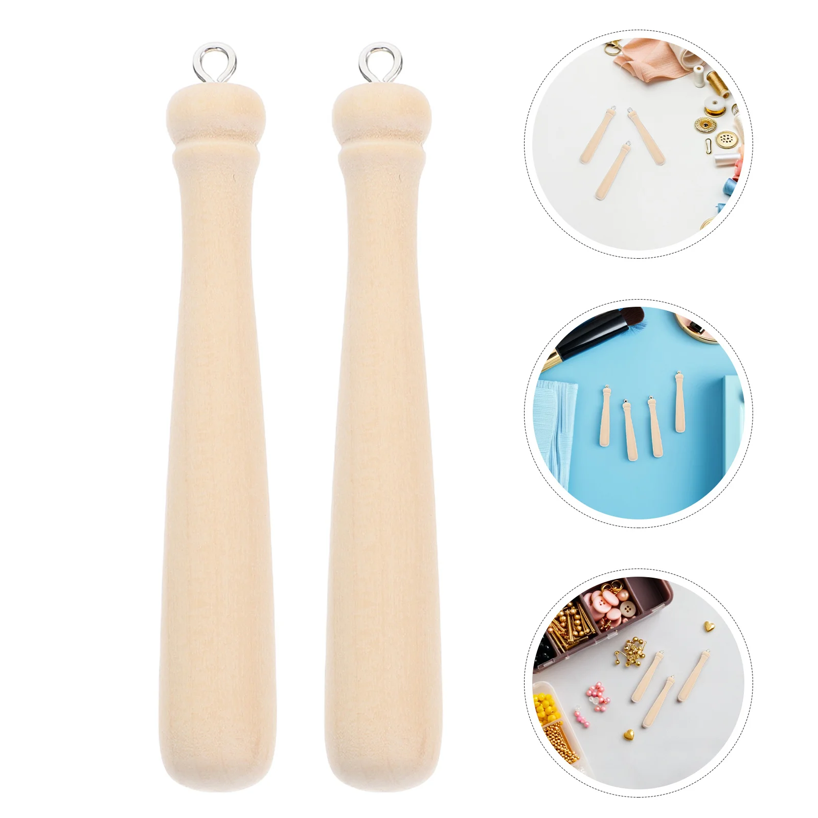 

25Pcs Baseball Bat Keychain Pendant Mini Wooden Bat Sports Charm Bulk for DIY Jewelry Making Accessories Mini Baseball Bats Bulk