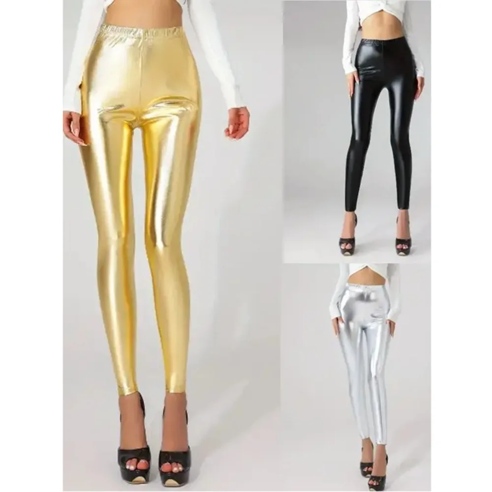 Invisível virilha aberta sexo ao ar livre exótico hotpants leggings femininas couro falso do plutônio sexy yoga zip calças noite clube