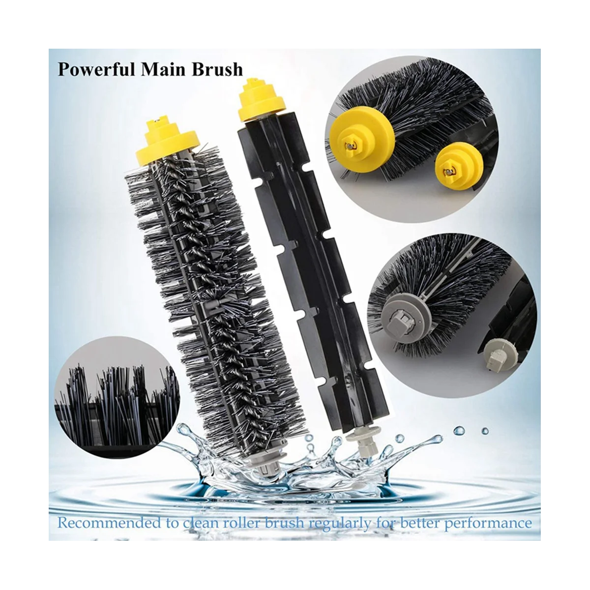 아이로봇 룸바 600 시리즈용 교체 필터, 605 610 614 615 616 620 625 630 청소기, 진공 비터 사이드 브러시