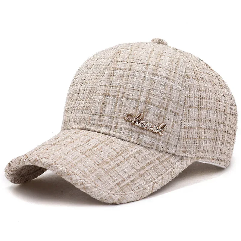 

Теплая хлопковая более толстая кепка Snapback для женщин и мужчин с ушками для защиты ушей, шапки отца, зимняя бейсболка