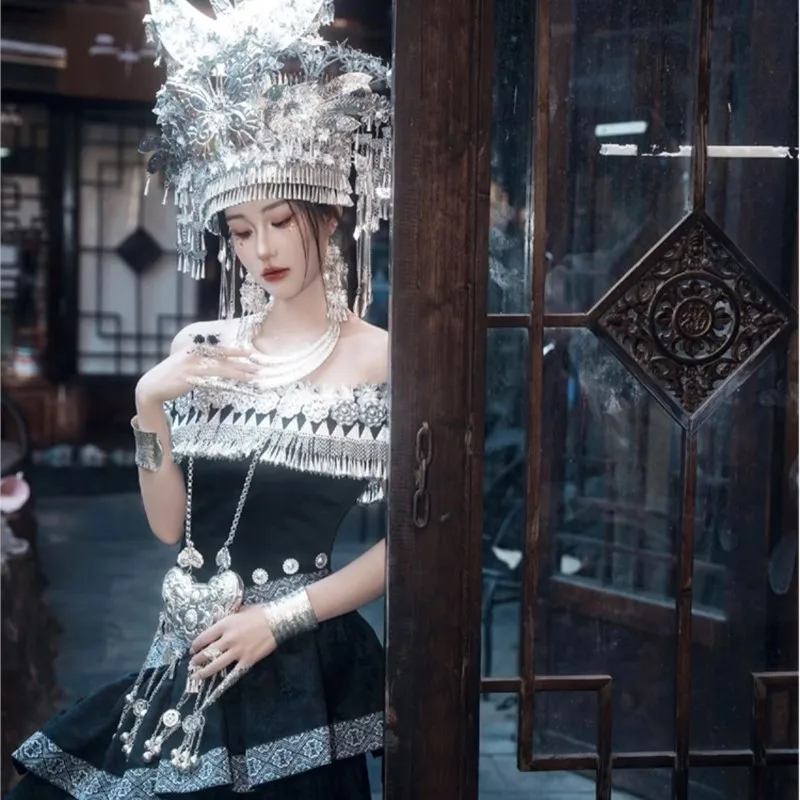 

Exotic national costume sub characteristic hat headdress ornament