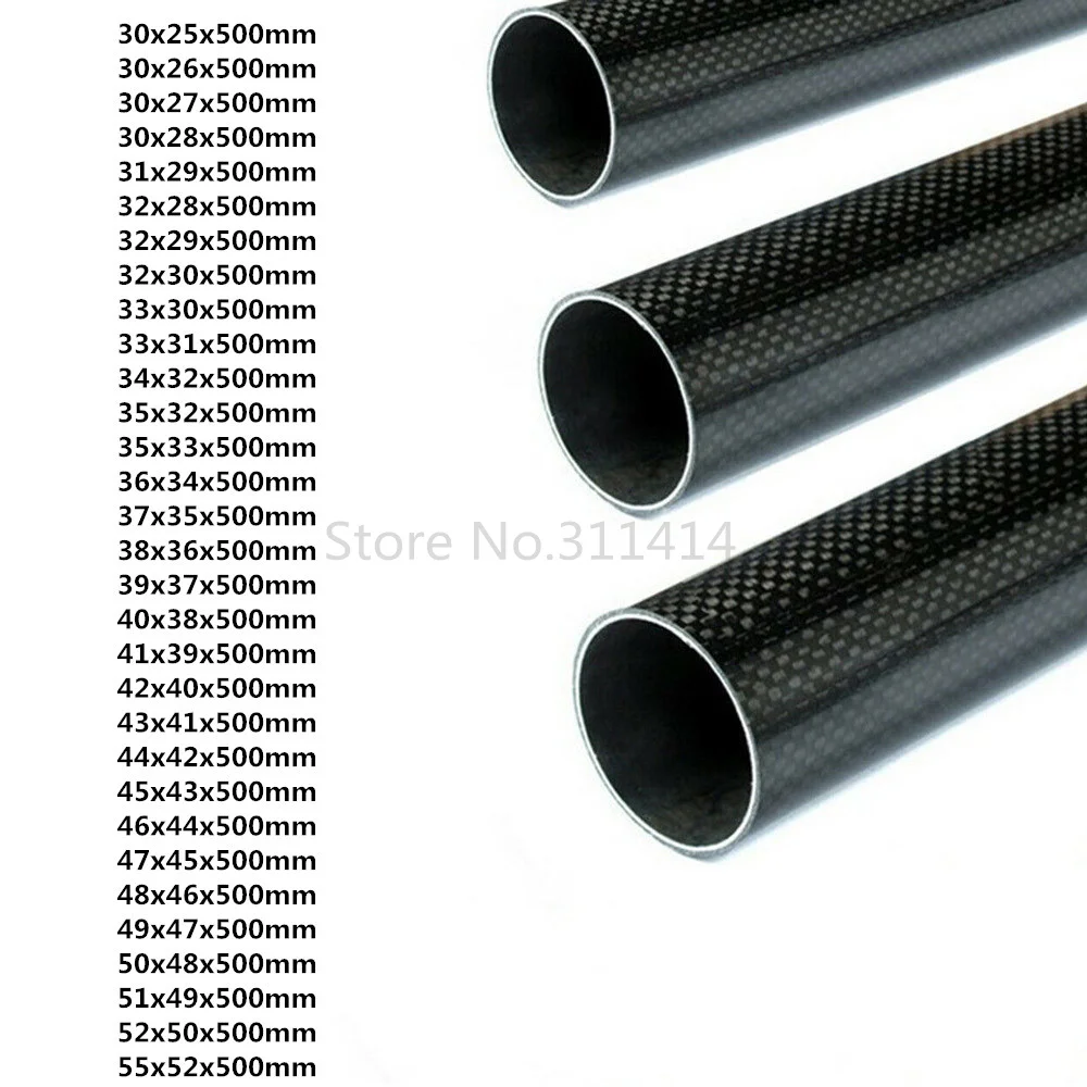 การรีวิวและแนะนำผลิตภัณฑ์ 3K Carbon Fiber Fabric Wound Tube ขนาด 42 33 สำหรับการใช้งานที่หลากหลาย