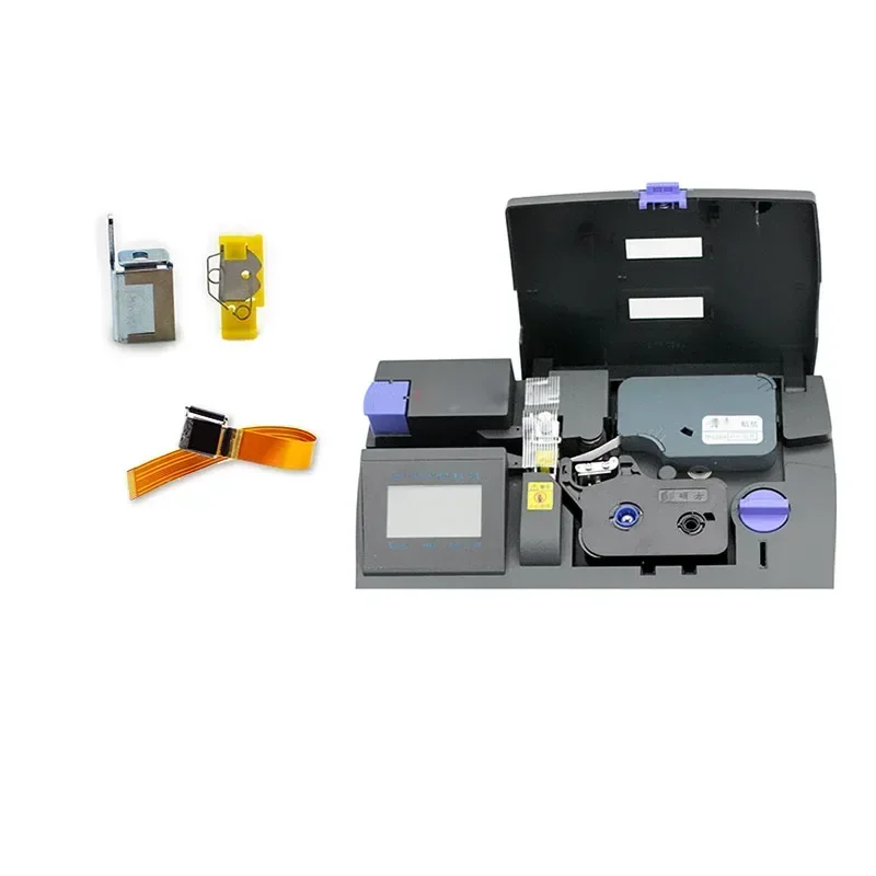 رائجة البيع رقم الخط رقم الماكينة أنبوب آلة ترميز خط الطابعة TP66i كم الطابعة أكل الشريط ملصق كابل طابعة PVC