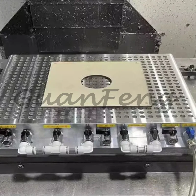 Industrial non-sealing strip strong multi-point adsorption isolation anti-clogging porous vacuum suction cup numerical control