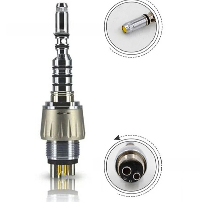 Universal quick connector, 4 - hole adjustable water mobile phone universal quick - connect quick - head