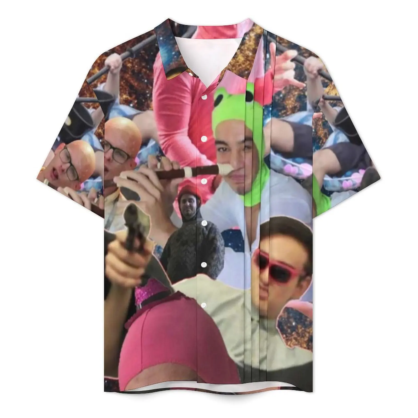 Hawaiian Shirt Strand Grafische Meme Blouses Grappige Smerige Frank Retro Casual Shirts Heren Comfortabele Oversized Kleding Met Korte Mouwen