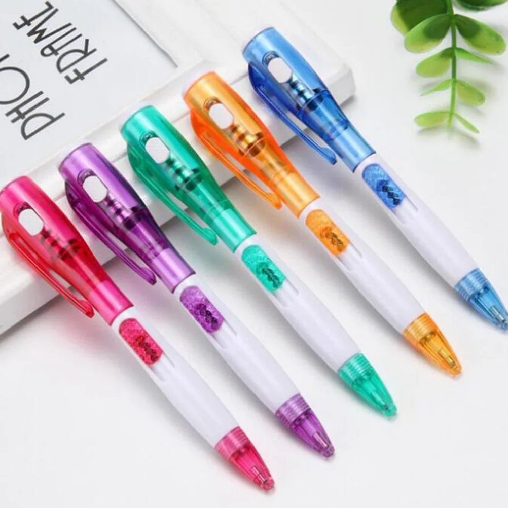 

10Pcs Multi-Function Ballpoint Pens Smooth Writing Clear Lines Perfect Gift Office Home School Light Ballpoint Pen Assorted