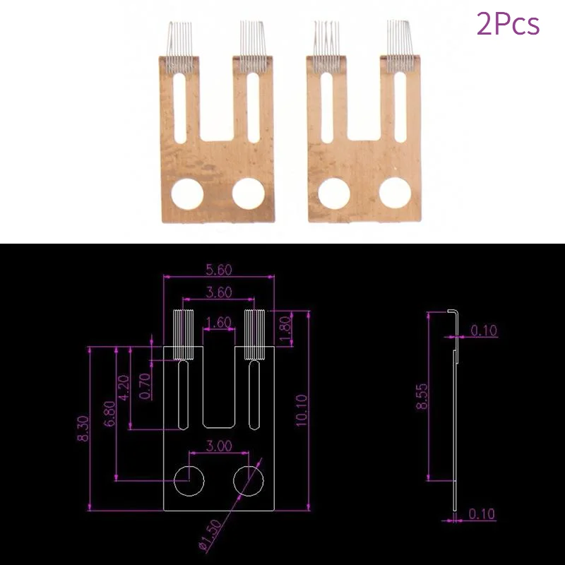 #2Pcs For E65 E66 E60 730 740 530 7 Series Steering Column Switch Angle Sensor Contact Brush Repair Replacement Parts