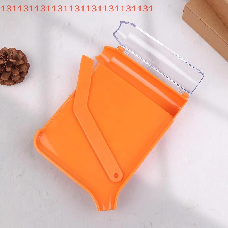 Bandeja para contar pastillas de farmacia con espátula, bandeja para contador de mano derecha para medicamentos, bandeja de clasificación de medicamentos de plástico