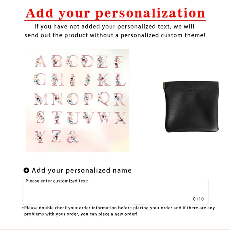 Customization Automatic Closed Purse Bag Mini Earphone Charging Cable Storage Bag Portable Zero Wallet Coin Lipstick Storage Bag