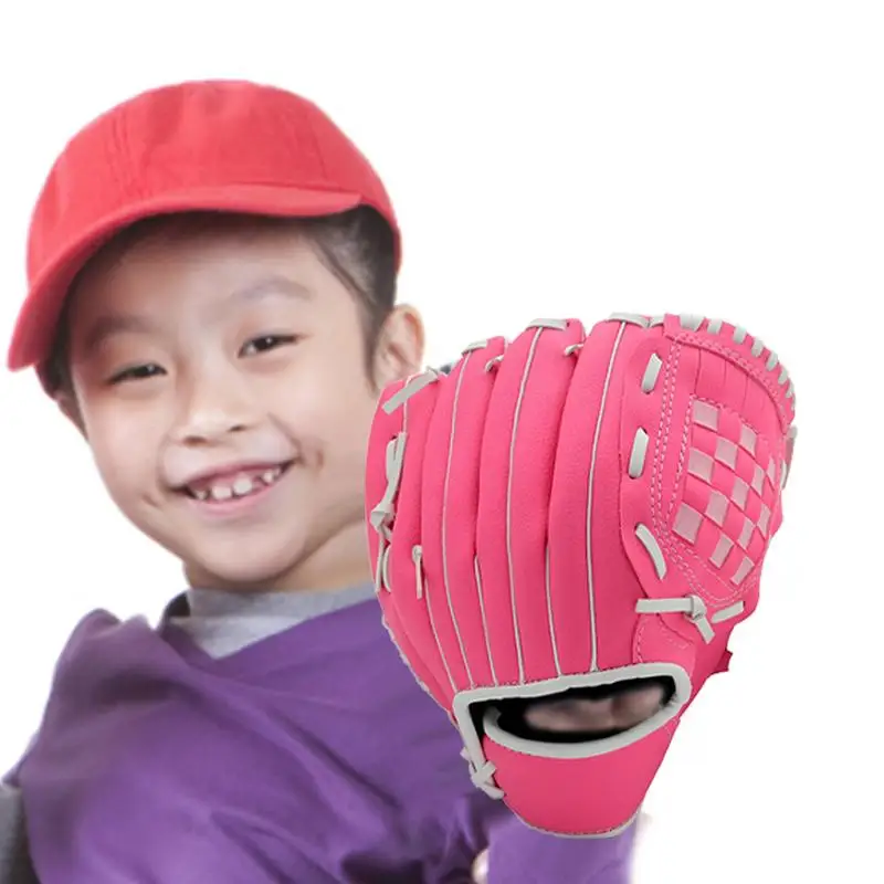 Kids Baseball Glove Sports Softball Glove Infielder Baseball Fielding Glove For Teens Girls Softball Glove Youth Baseball Mitts