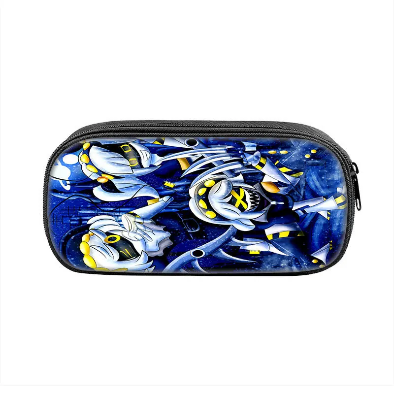 Murder Drones Anime Peripheral Pen Box Bag Student Large Capacity School Supplies Zipper Pencil Case Stationery Birthday Gift