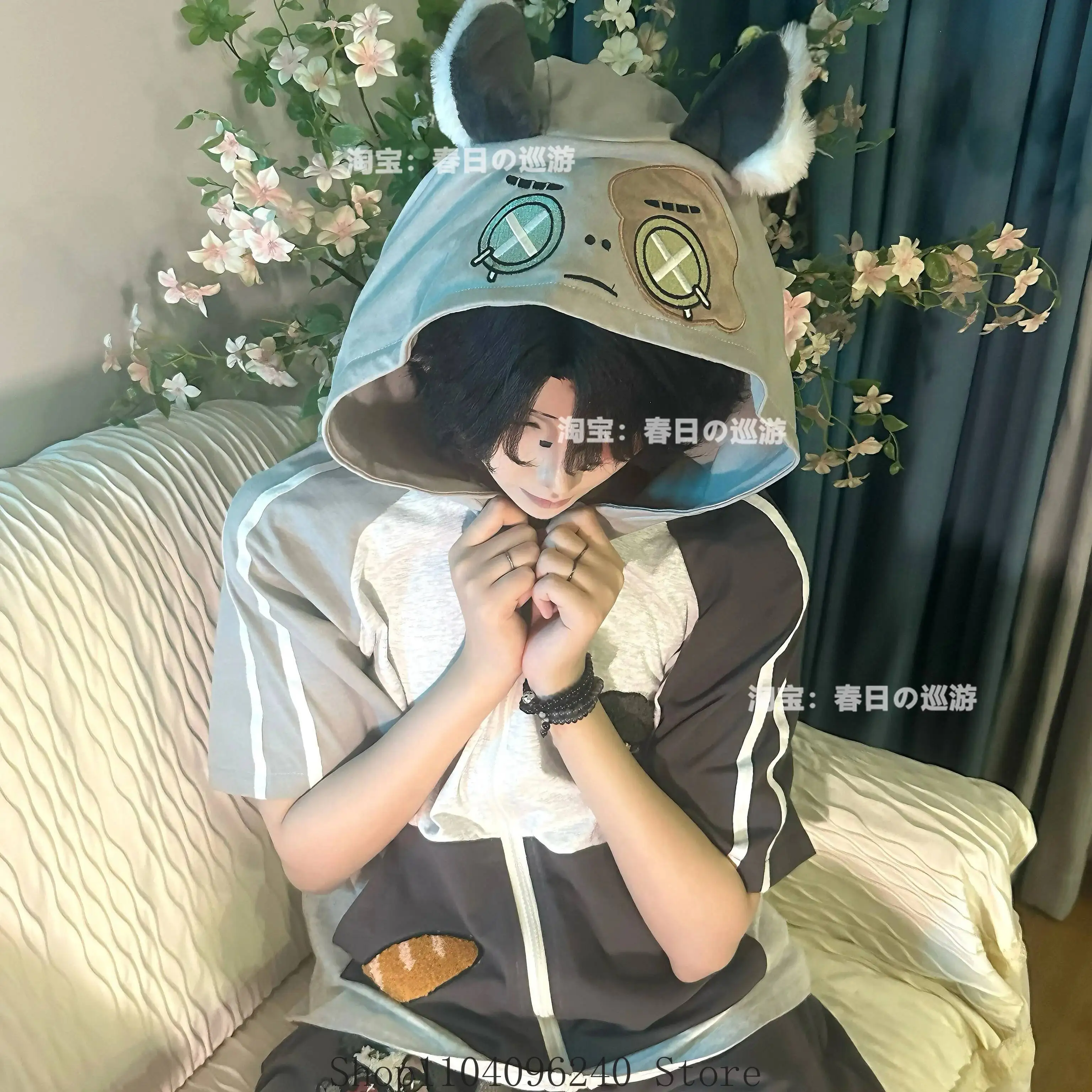 

Anime GAME Game Identity Ⅴ Norton Campbell T-Shirt Shorts Suit Anime Cosplay Costume Men Woman Mascot Student Accessory Fans