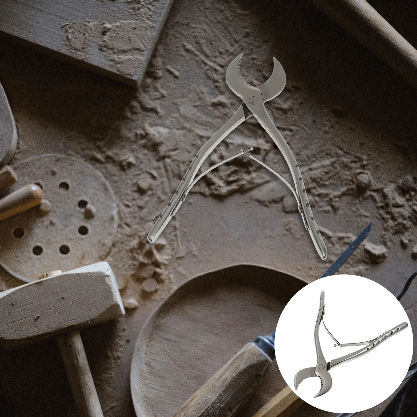 Wood Splitting Plier Multi-Purpose Tool with Comfort Grip Environmental Handle for Easy Use in Wood Processing Compact Tool