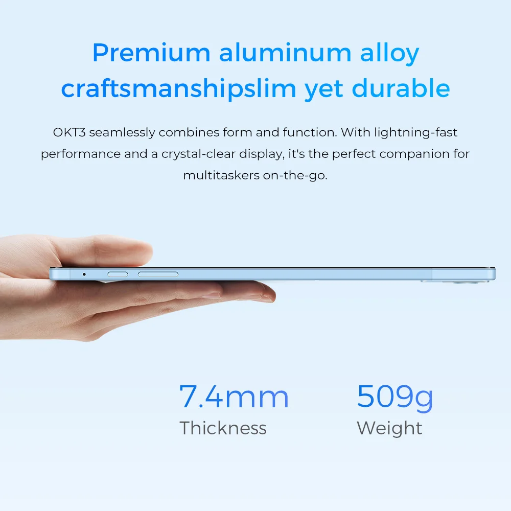 XDZ-OKT3 Pad 10.51" Screen 8+256GB 1200*1920 FHD 7000mAh battery Android 12 original tablet PC