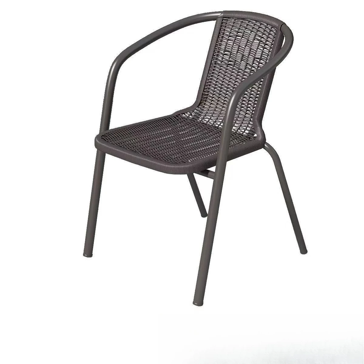 

Bordeaux chair imitation rattan high backrest rattan chair sitting chair household single outdoor leisure chair