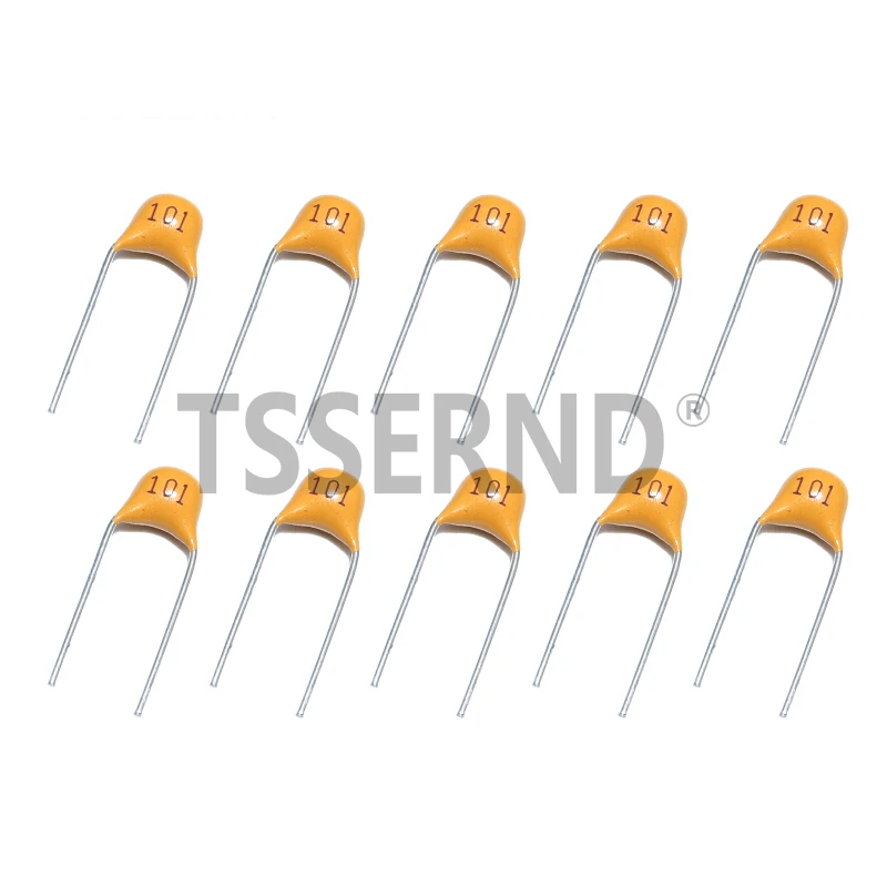 100pcs Monolithic Capacitor 101 102 103 104 105 220 330 50V 100PF 1NF 10NF 0.1UF 22PF 33PF Multilayer Ceramic Capacitors