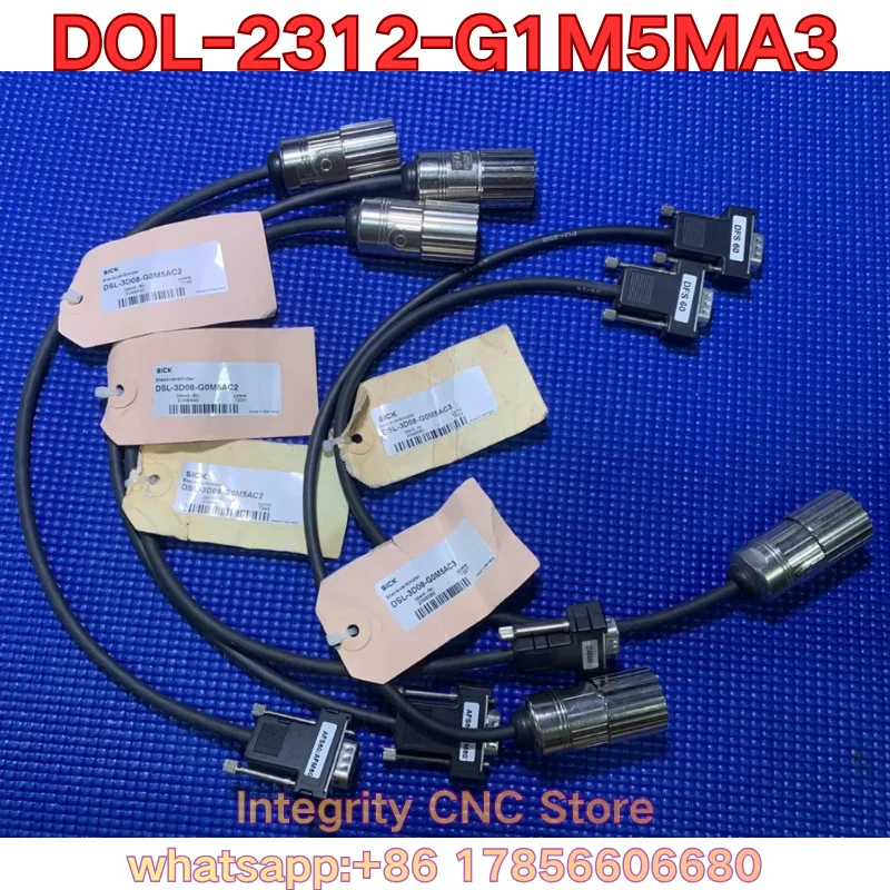 Brand new DOL-MS10-GIM5MA3 7102160 DOL-2312-G1M5MA3 2029212 DOL-2312-GIM5MA1 2029200 DOL-2321-G1M5PA4 2029218 connecting cable