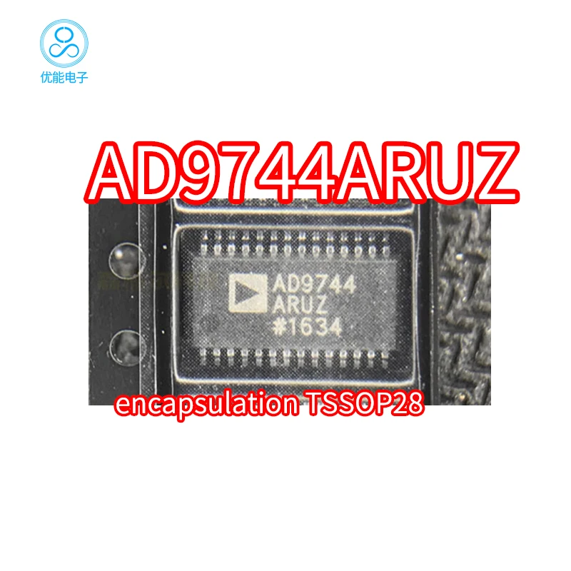 

AD9744ARUZ SMT TSSOP28 посылка AD9744ARU AD9744 чип преобразователя