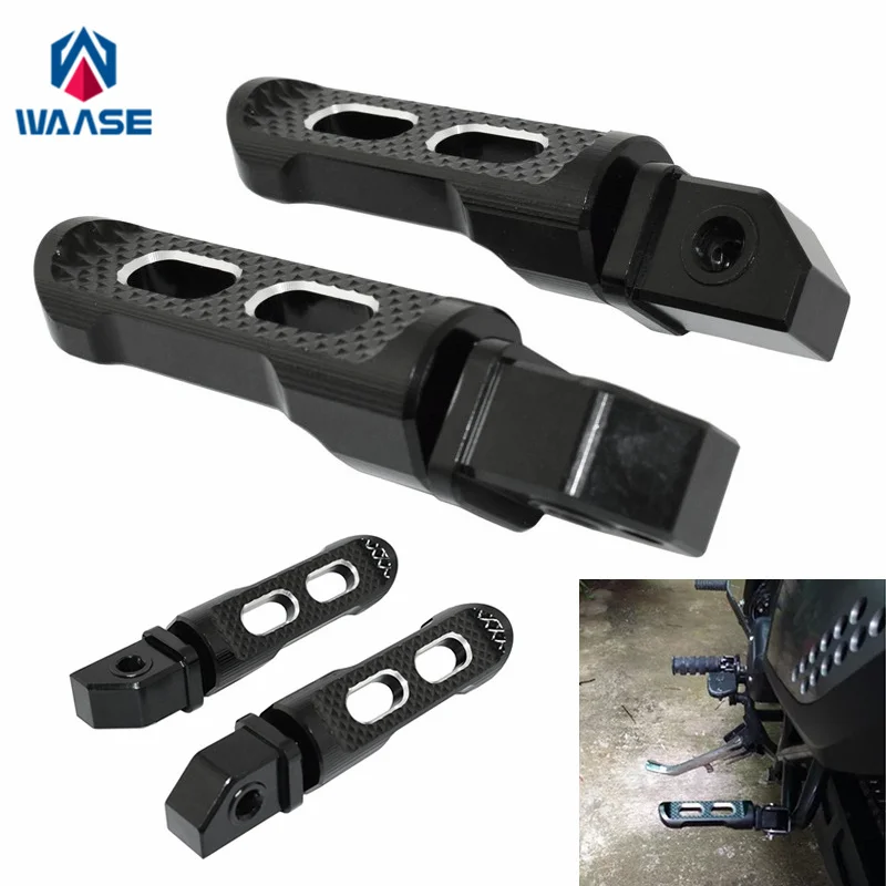 

waase For Honda Rebel 300 500 CMX500 CMX300 2017 2018 2019 2020 2021 Rear Passanger Pedals Foot Peg Footrests