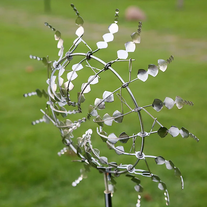 

Weather Vane Metal Wind Chimes Windmill Crafts Unique and Magical Metal Windmill