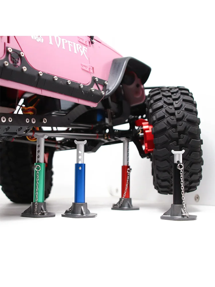 シミュレーションメタルミニジャック RC カーアキシャル SCX10 トラクサス TRX4 タミヤ CC01 RC4WD D90 D110 用 - RC クローラー用アクセサリー