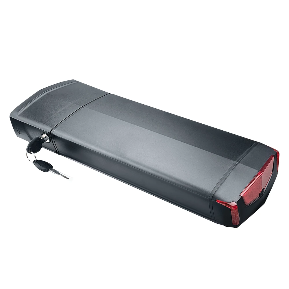 Ebike 36V 10Ah 12.8Ah Rear Carrier Li-ion Battery Pack for Carogbike Flex Nova Classic Delivery Cargo Bike Nilox J5 J6 Pro Plus