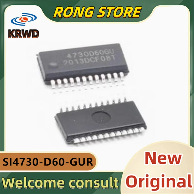 

5 шт. 4730D60GU Новый и оригинальный SI4730-D60-GUR SI4730-D60-GU SSOP24