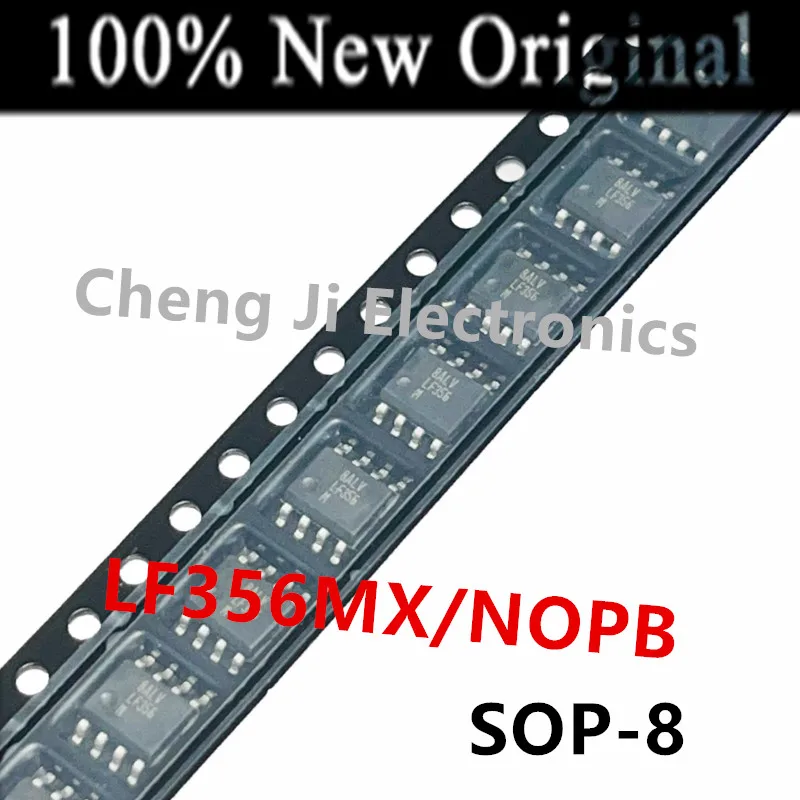 10PCS/Lot  LF356MX/NOPB   LF356M   SOP-8  、LF353N   DIP-8   New original JFET input operational amplifier chip