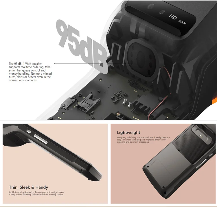 Mini Mobile Handheld Android Pos System Printer Payment Pos Machine Terminal Manufactures Touch Screen Pos