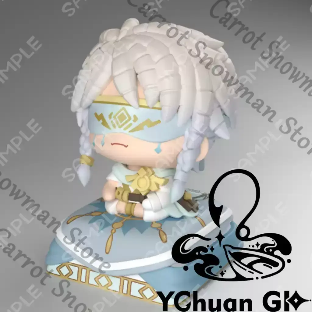 Pequeño adorno / keycap Identity V colegas Gardener Eli Clark - blanco versión Q lindo Alta calidad Keycap Aceite ligero Regular