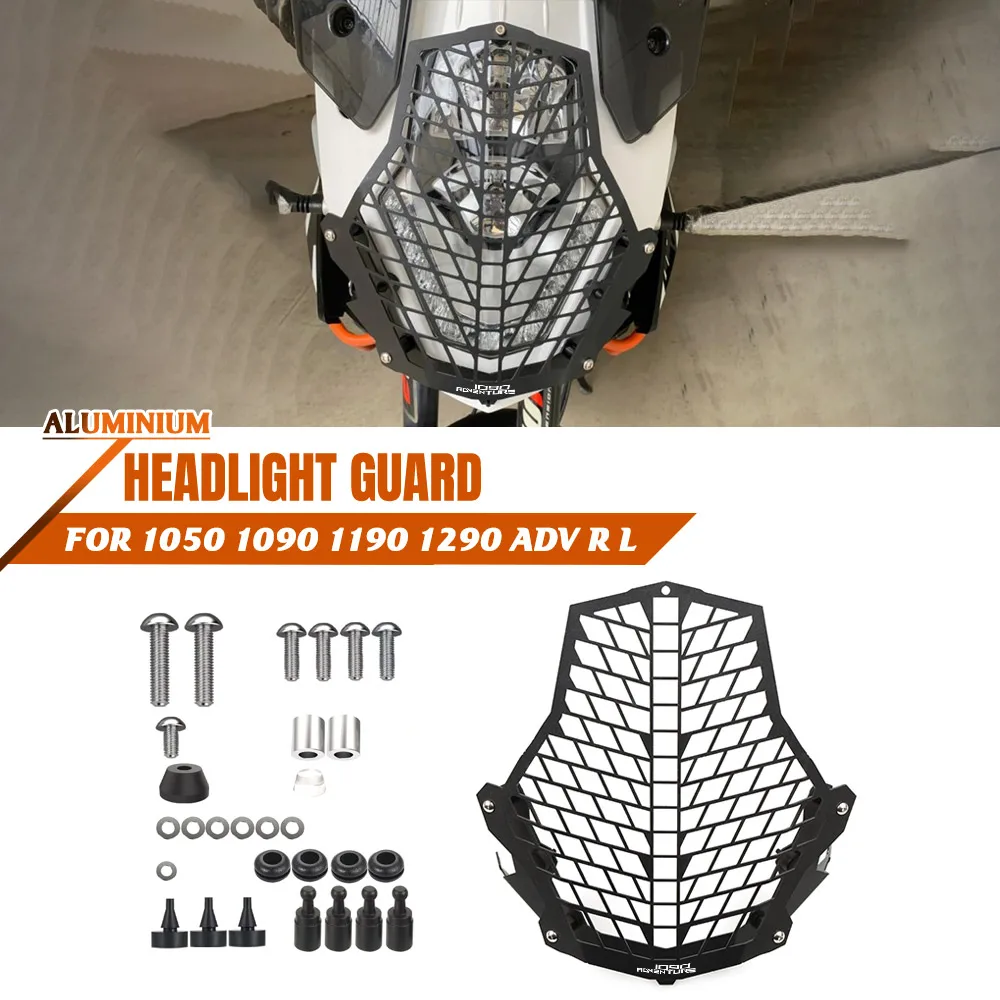 

For 1050 1090 1190 Adventure 2015-2018 2013 2014 Motorcycle Headlight Head Light Guard Protector Cover 1290 Super Adventure