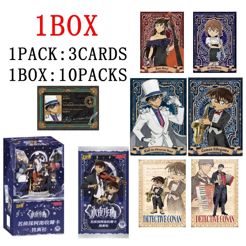 KAYOU 1 Box Detective Conan Special Pack Yong Ye Xu Qu Official Collectible Trading Card Booster Pack Anime Character Cards