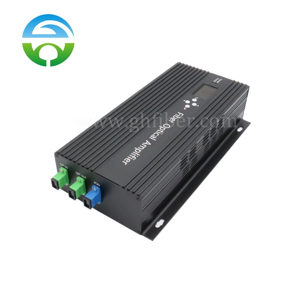 1550nm WDM EDFA CATV Amplifier 1Port Out Power  SC/APC Mini Optic Amplifier