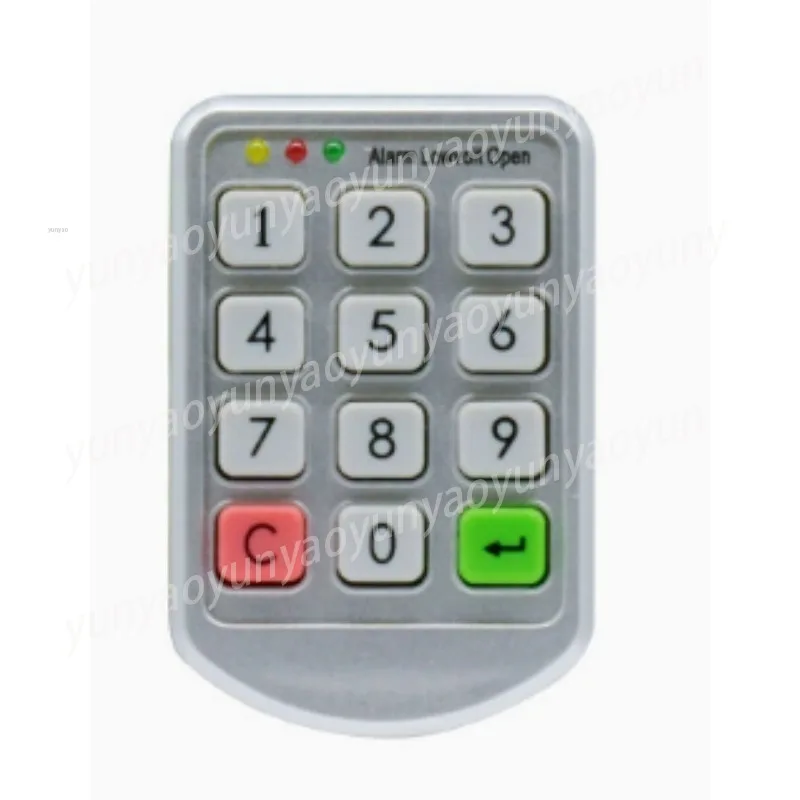 Programmable Digital Cabinet Lock, Keyless Keypad Locker Lock for Gym Swimming Pool Spa Billiard Room
