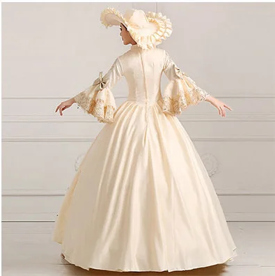 Customized Victorian Marie Antoinette Duchess Parade Dresses Royal Court Gowns Costume European Elegant Masquerade Parade