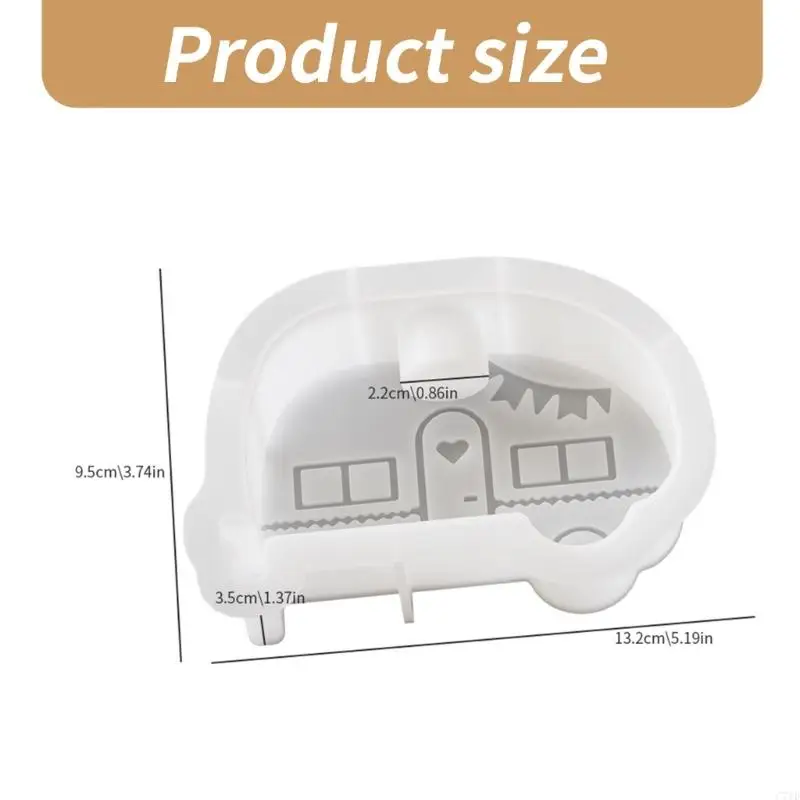 Molma autobús silicona multipropósito C71D para artesanías resina soporte vela