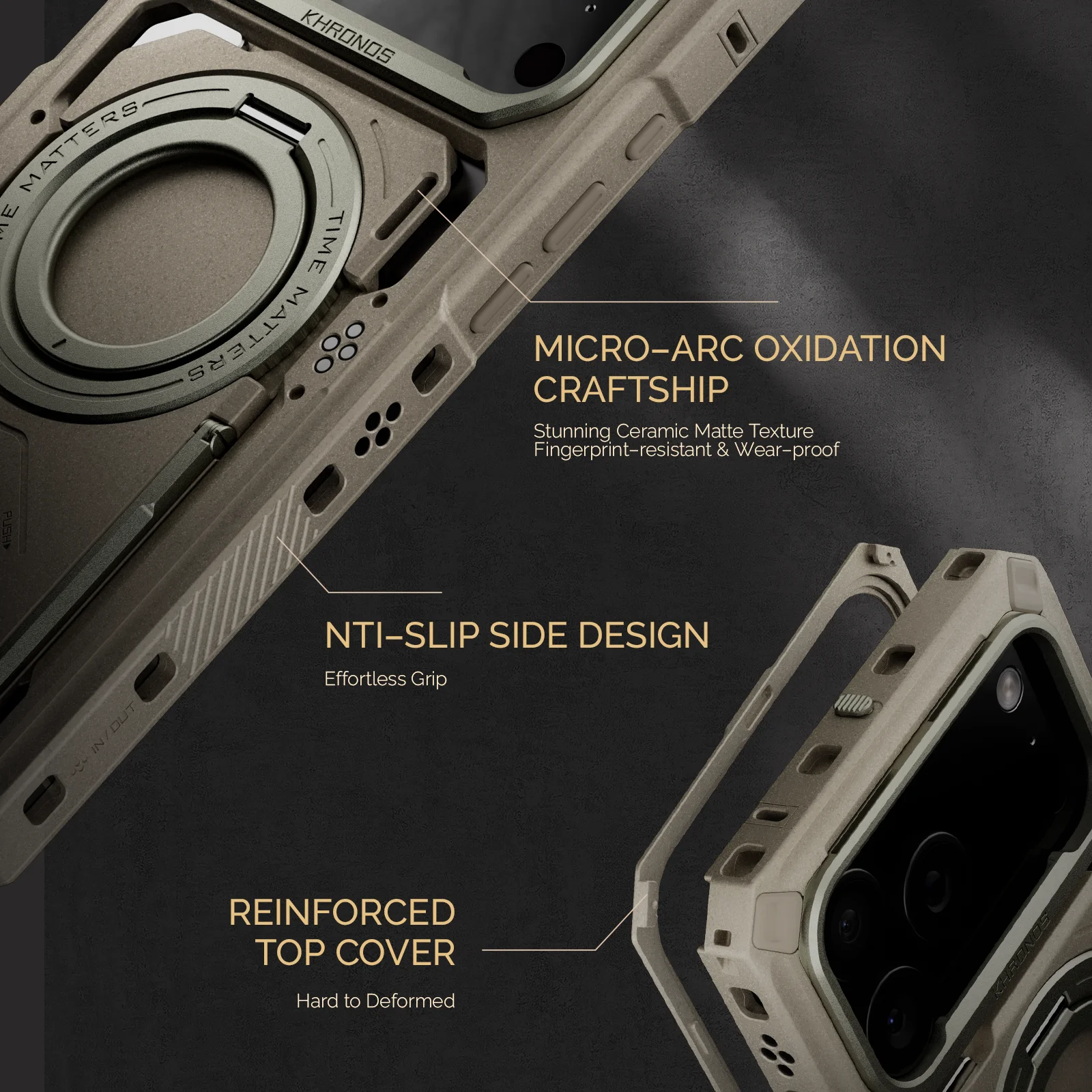 Tilta Khronos iPhone 17 Pro MAX 超 Kit 他 Khronos Lite iPhone 17 Pro/Pro Max Handheld Kit | Tilta