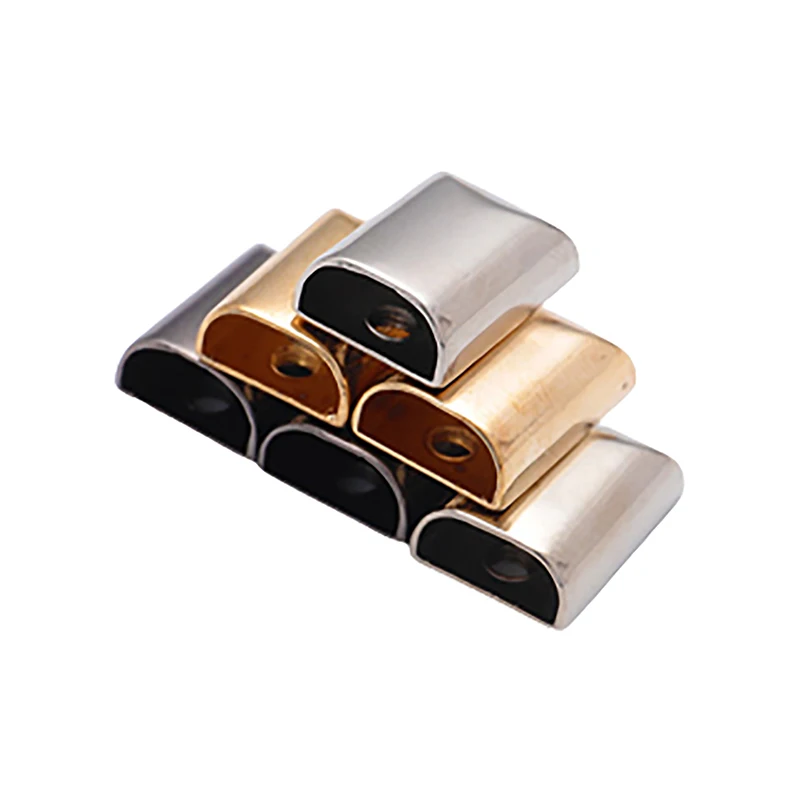 /KQM/10pc Metal Zipper Metal Zipper Stopper Tail s Clip Stop Plug Head with Screw Diy Sewing Leather Hardware Craft