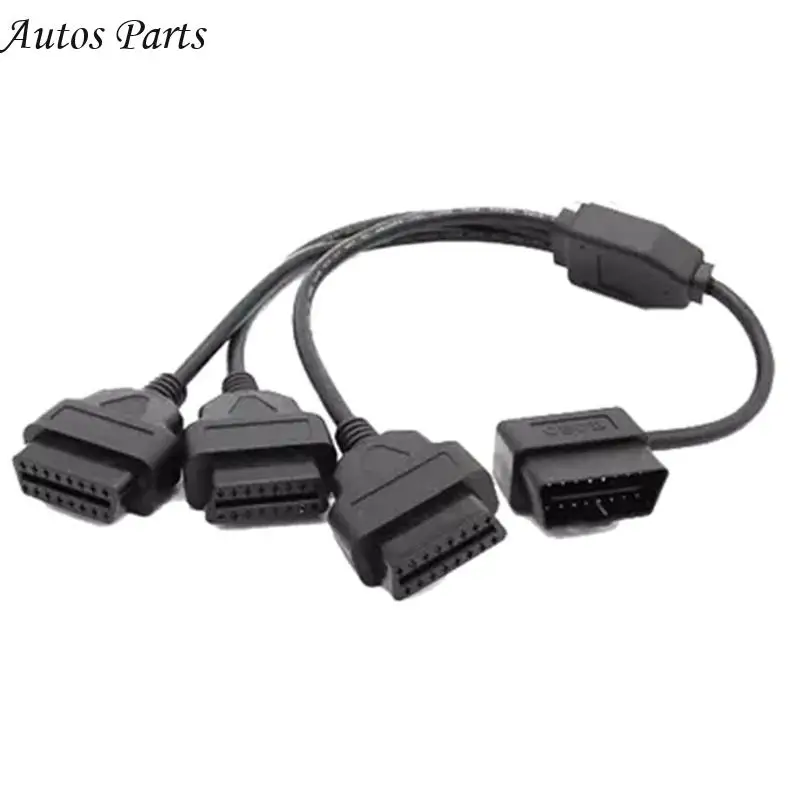 57BA 16 Pin OBD2 L Cable Efficient Vehicle Testing Multiple Diagnostic Device