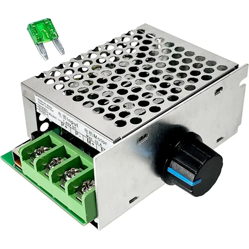 

ABSQ-Pulse Width Controller - Adjustable Duty Cycle 0-100% For DC Motor Speed, Non-Voltage-Stabilized DC 7 -70 V Input