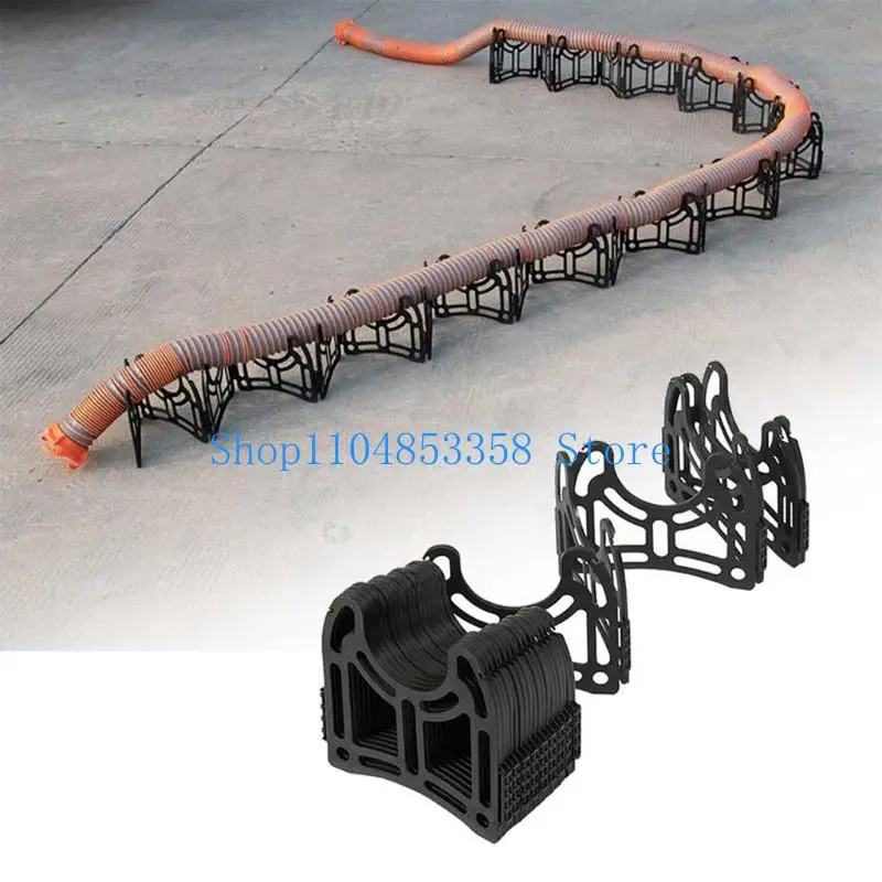 

652F Durable Plastic Sewer Hose Support Stand for RV Trailer Outdoor Travel Equipment Sewer Hose Holder Bracket